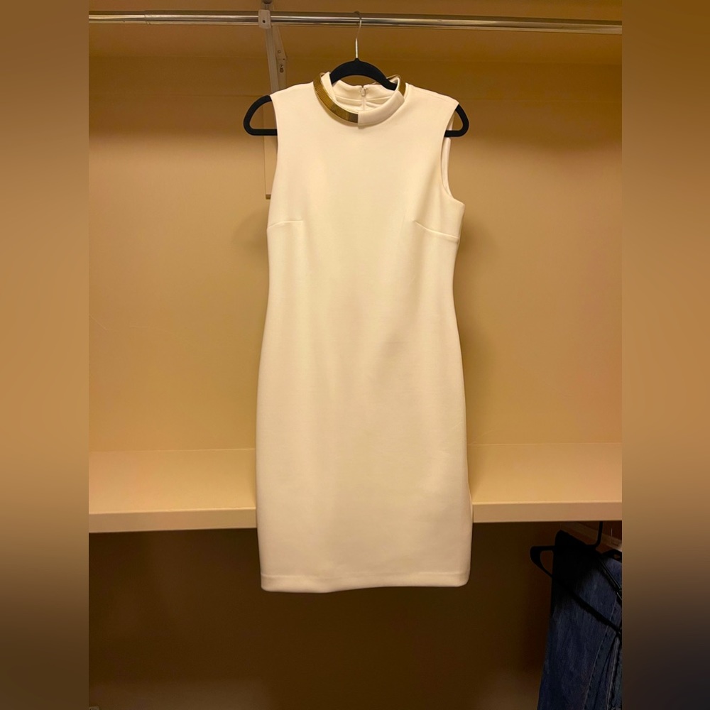 Calvin Klein white dress